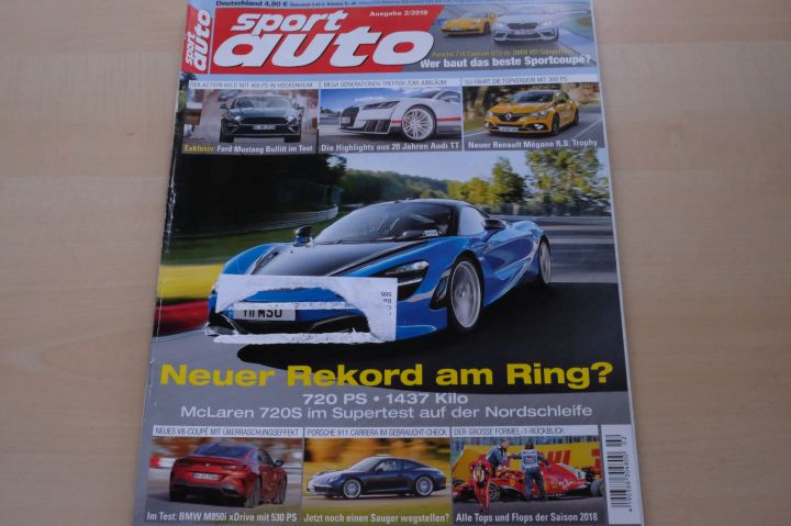 Deckblatt Sport Auto (02/2019)